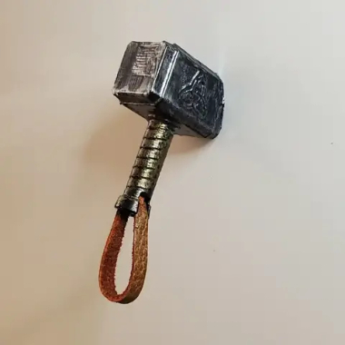 Магнит на холодильник в виде молота Мьельнира, принадлежавшего богу Тору, из скандинавской мифологии, 3D печать