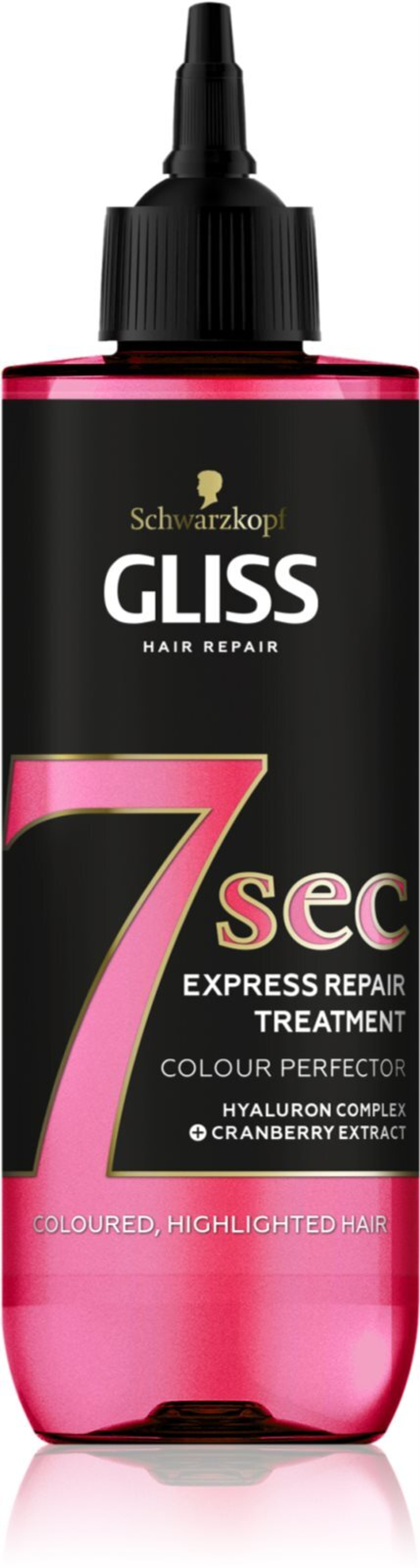 Schwarzkopf Gliss 7 sec - восстанавливающий уход за окрашенными волосами /   200  ml  / GTIN 9000101610215