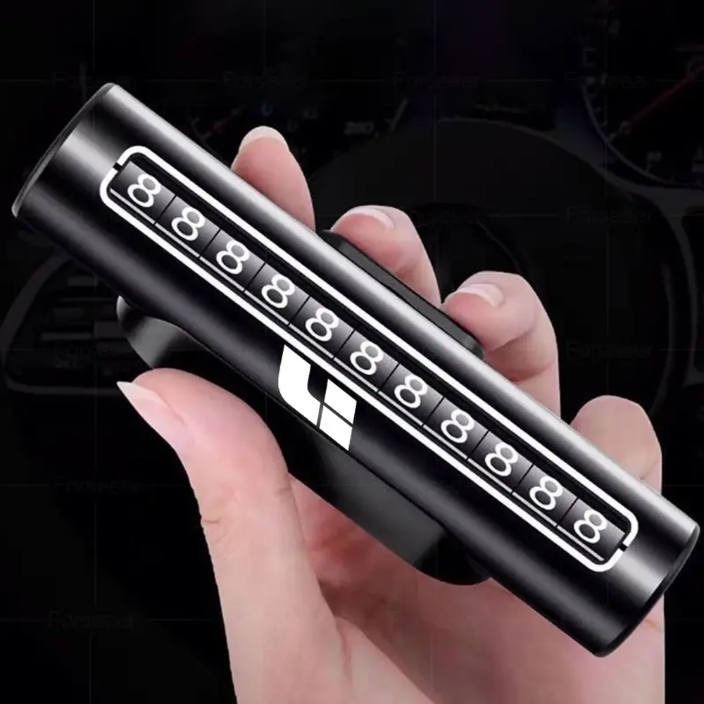 Табличка с номером телефона  LI Auto