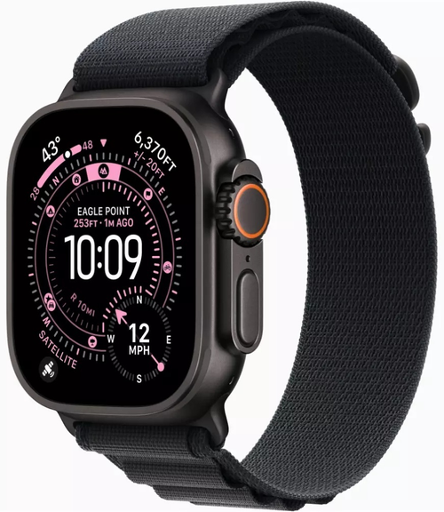 Смарт-часы Apple Watch Ultra 3 2025 GPS + Cellular M 49 мм черный