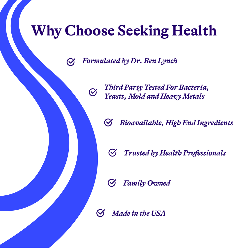 Seeking Health, витамины D3 и K2, 60 капсул