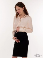 Юбка для беременных миди