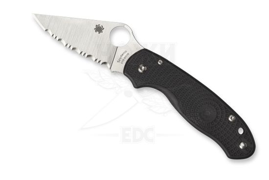 Складной нож Spyderco Para 3 C223SBK c клинком из стали CTS-BD1, рукоять FRN