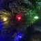 Светодиодная нить Хвост 480 разноцветных ламп, 12 лучей по 2 метра, 24В, 8 режимов, таймер, зеленый провод, LUCA (85440)