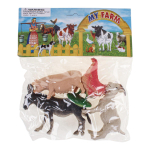 Набор домашних животных 4шт, пакет DN618-4