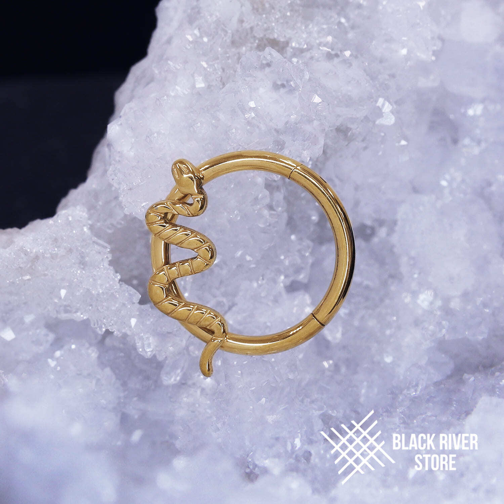 Кликер Snake PVD Yellow 1.2мм