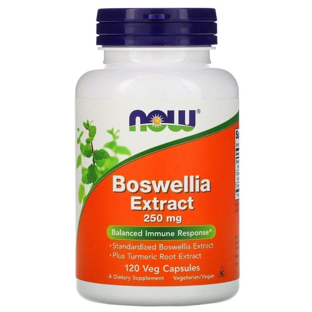 NOW Boswellia Extract 250 мг. (120 капс.)