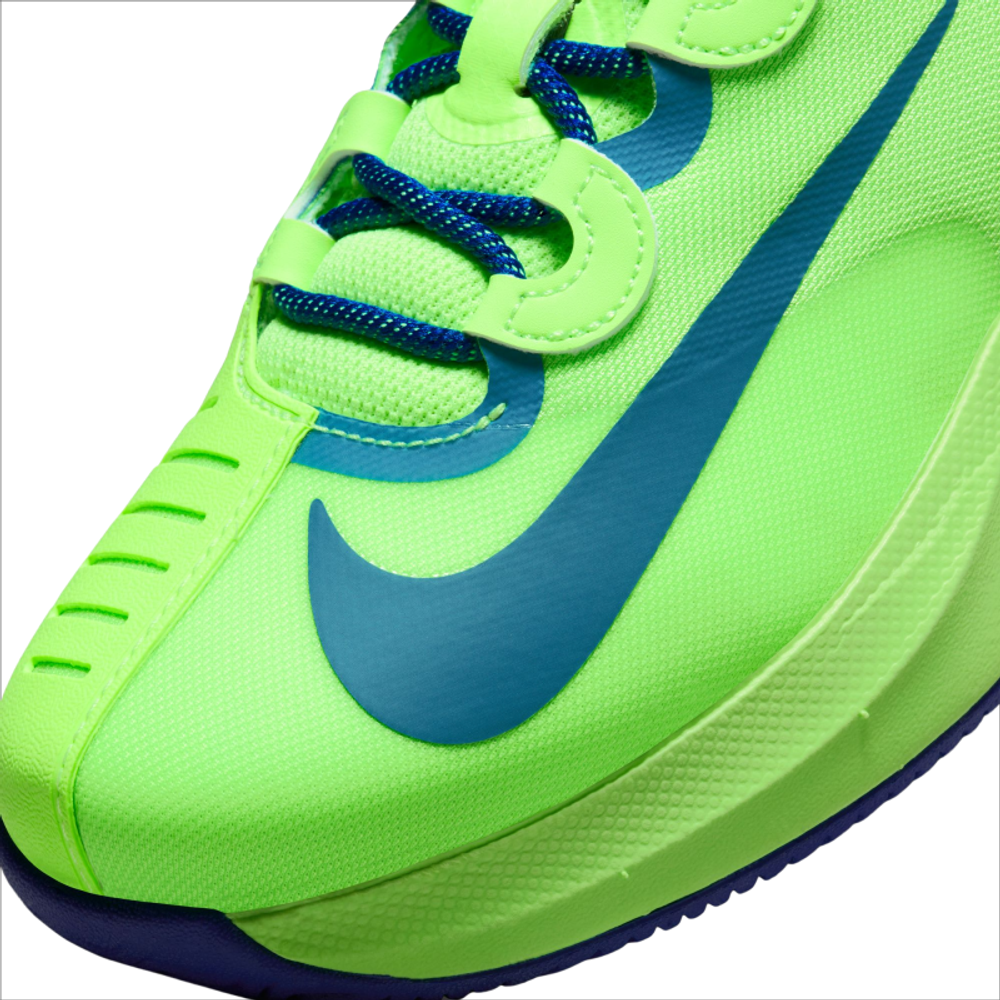 Женские Кроссовки теннисные Nike Court Air Zoom GP Turbo Osaka - lime blast/noise aqua/indigo force