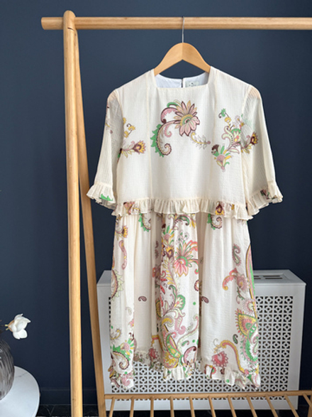 Платье из хлопка и шёлка Etro, 158