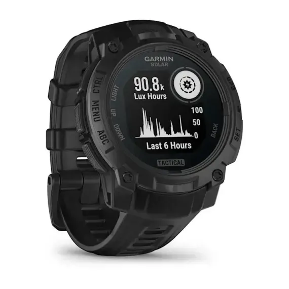 Смарт-часы Garmin Instinct 3 (45 мм) Solar Tactical Edition черные
