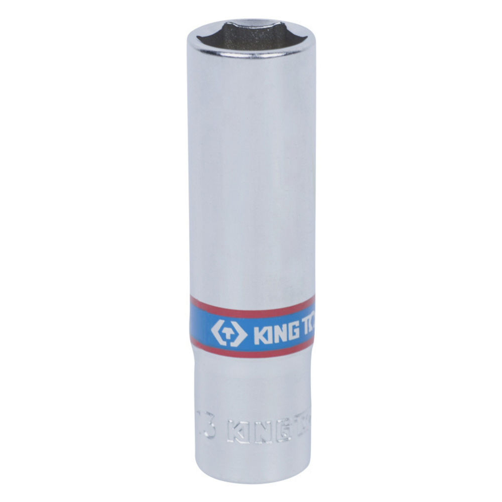 KING TONY (323513M) Головка торцевая глубокая шестигранная 3/8", 13 мм