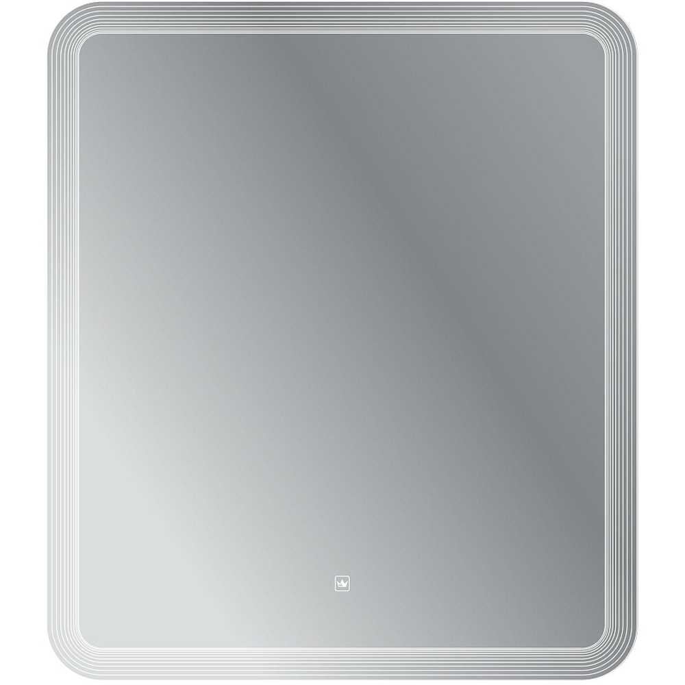 Зеркало Cezares Duet 70 CZR-SPC-DUET-700-800-LED-TCH с подсветкой с лазерной гравировкой и сенсорным выключателем