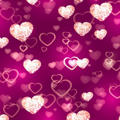 Светящиеся сердечки