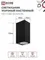 Светильник уличный настенный двусторонний НБУ CUBE-2хGU10-BL алюминиевый черный IP54 IN HOME