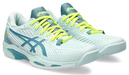 Женские теннисные кроссовки Asics Solution Speed FF 2 - soothing sea/gris blue