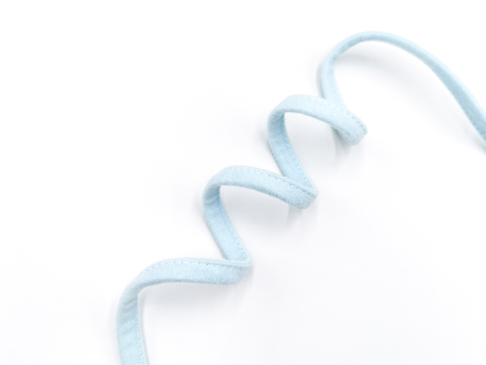 Туннельная лента, 1 шов, Arta-F, с начесом, небесно-голубой, (Арт: TU1-051), м