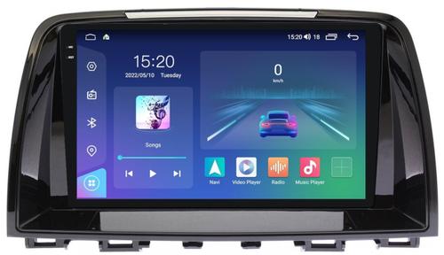 Магнитола для Mazda 6 2012-2014 - Parafar PF010U2K на Android 13, Быстрая, QLED+2K, CarPlay, 4G SIM-слот