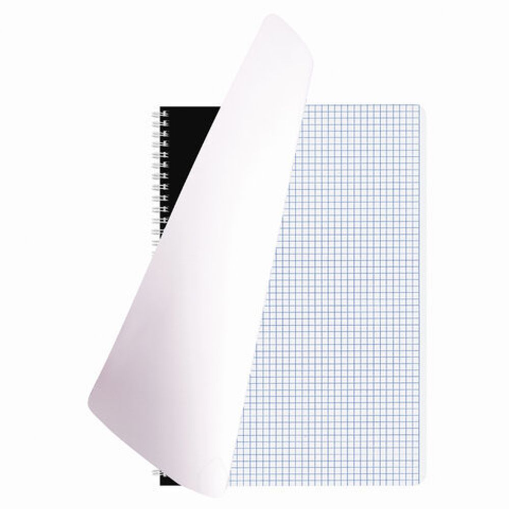 Тетрадь А4, 96 л., BRAUBERG, гребень, клетка, обложка картон, КРАСИВЫЕ ЦВЕТЫ, 403072