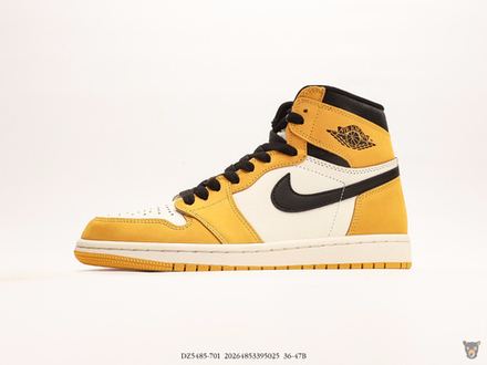 Кроссовки Nike Air Jordan 1 Retro High OG "Yellow Ochre"