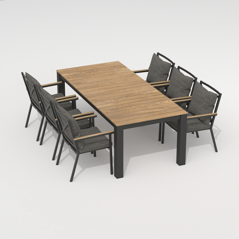 Стол обеденный Ideal Patio ТЕЛЛА  XL из тика 300x100