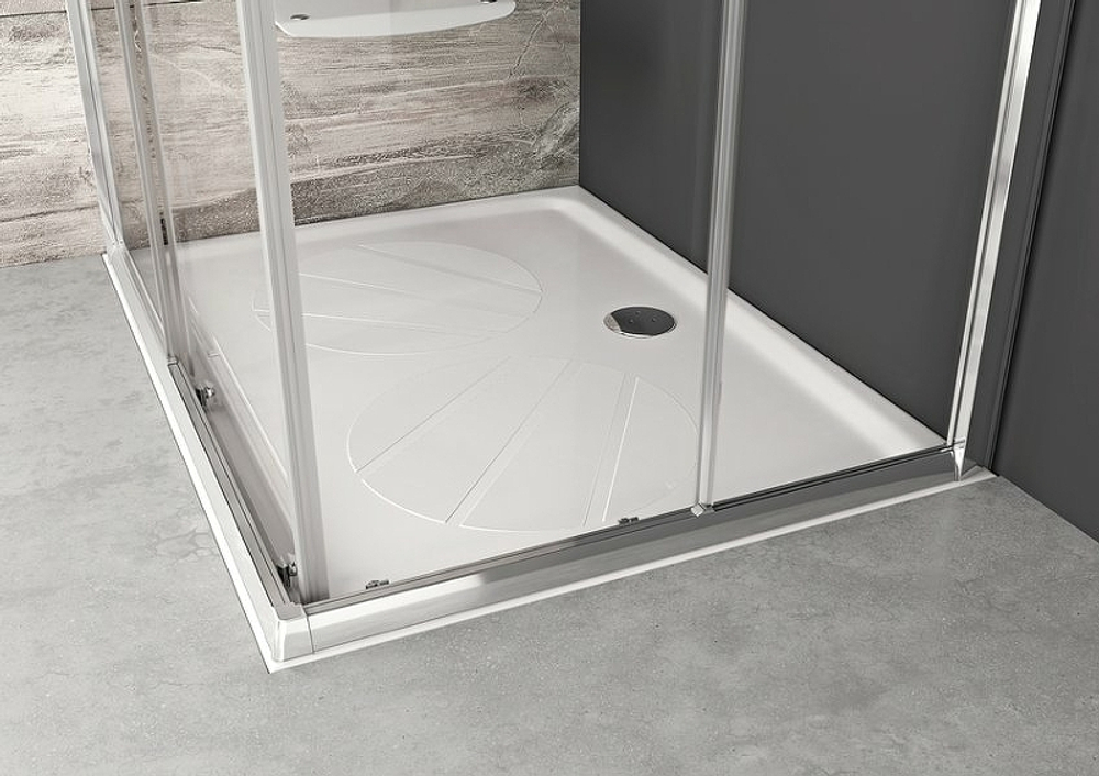 Душевой поддон из искусственного камня Ravak Gigant Pro 120x80 XA03G401010WM Белый матовый
