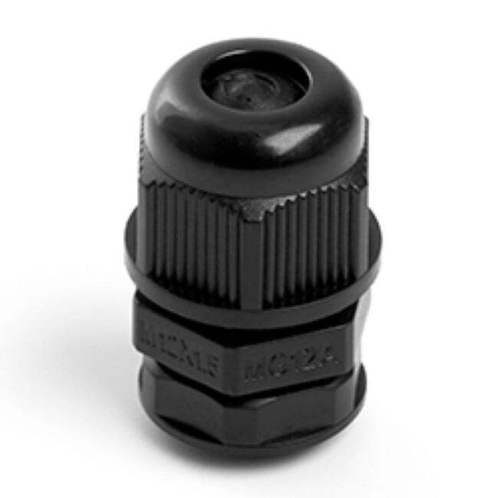 Сальник MG12 диаметр проводника 4.5-8 мм IP68. чёрный