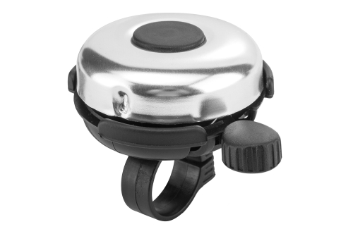 Звонок XN-052 алюминий\пластик, черно-серебристый (Nav. P.710-750) 52мм, арт.210222