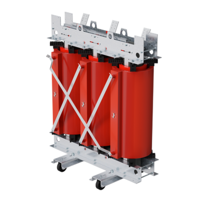 Трансформатор с литой изоляцией 2500 кВА 10/0,4 кВ D/Yn–11 IP00 виброопоры