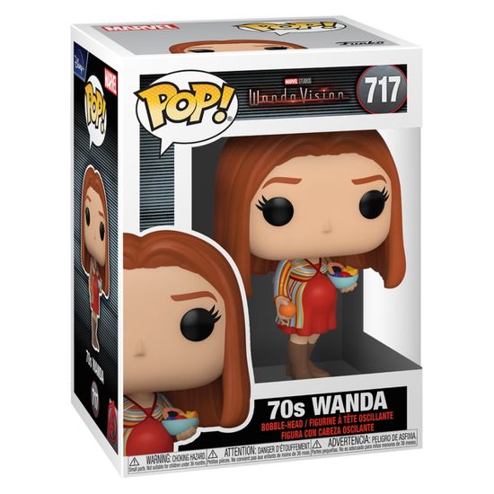 Фигурка Funko POP! Bobble Marvel WandaVision Wanda 70s 52046