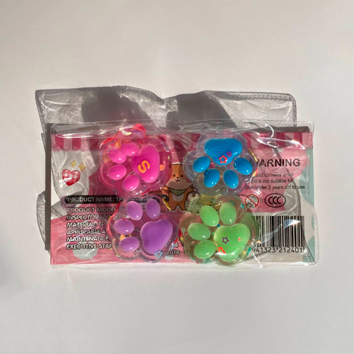 Сквиш "Лапка 4 шт"