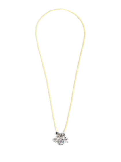 Сотуар "Heart eye cross" yellow silver