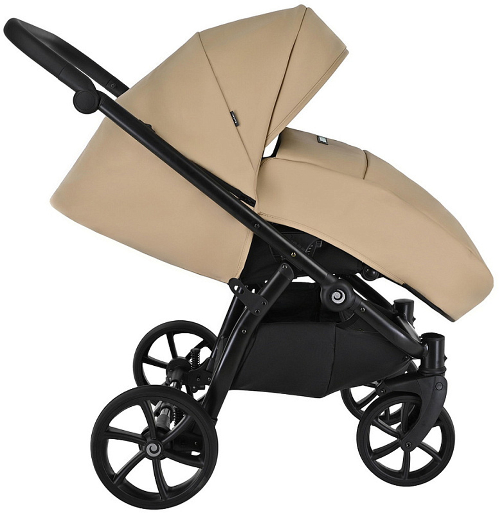Детская коляска Tutis Nanni 7 Кожа 3 в 1 1533167 Caramel