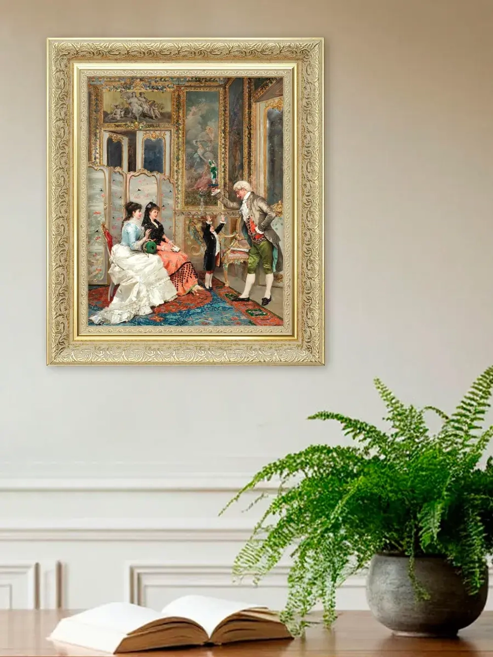 Картина на стену интерьерная на холсте 27*33 см