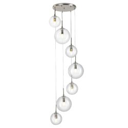 Citilux Томми CL102071 Люстра каскадная с прозрачными шарами