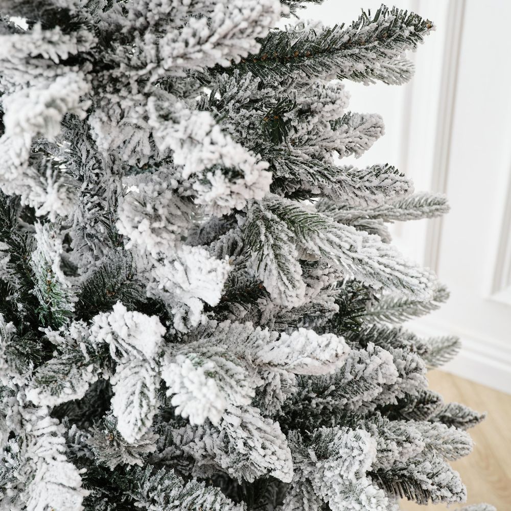 Заснеженная елка «Bourget» (Литая+пвх) 3 м