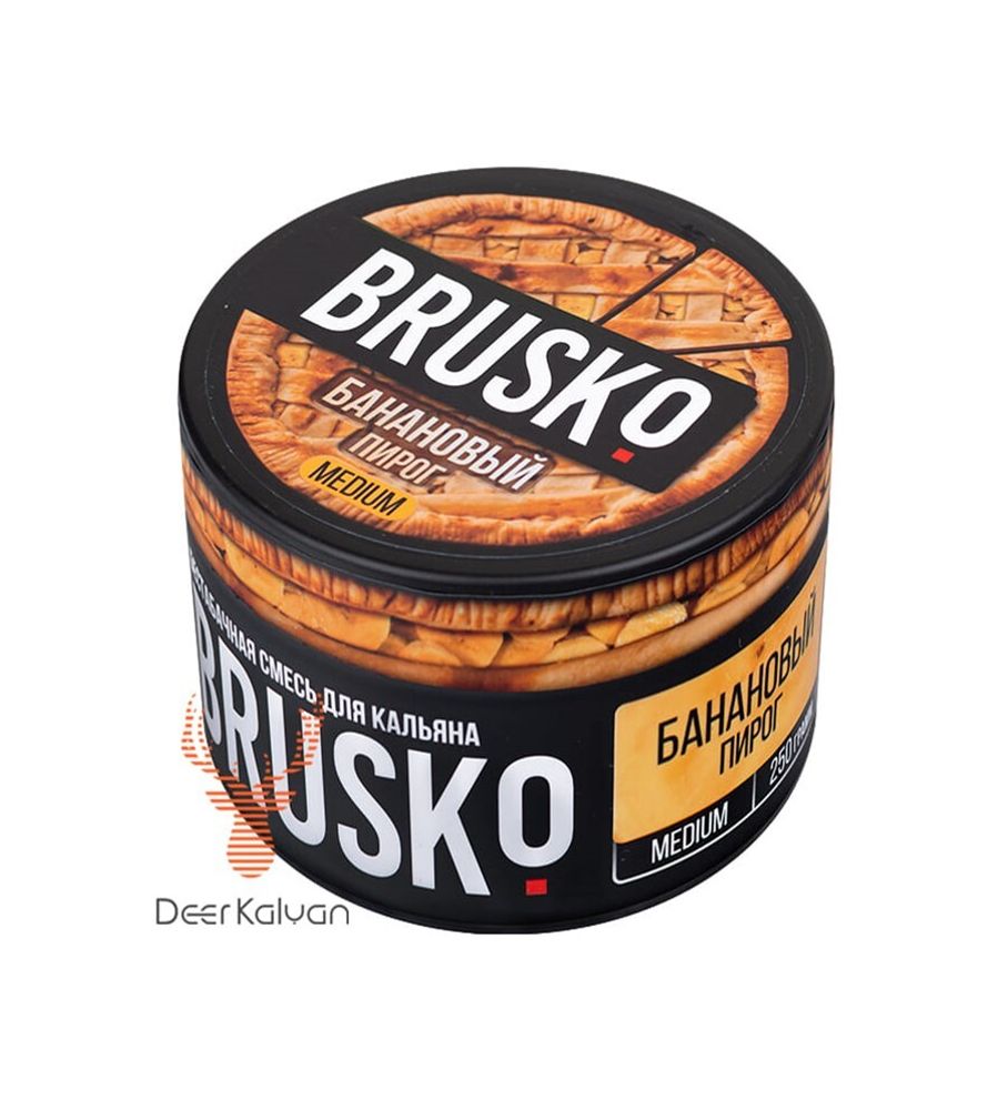 Brusko &quot; Банановый пирог&quot; 250 гр