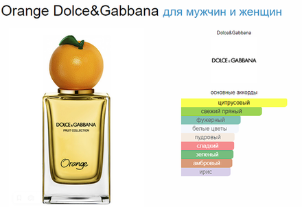 Dolce&Gabbana Fruit Collection Orange 150 ml (duty free парфюмерия)