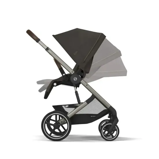 Прогулочная коляска Cybex Balios S Lux 2025 (Chocolate Brown/ Taupe)