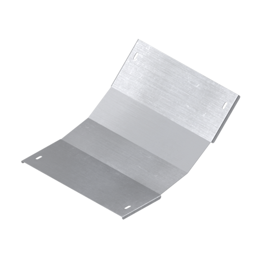 Крышка на угол вертикальный внутренний 45 градусов 50х150, R600, 1,0 мм, AISI 304