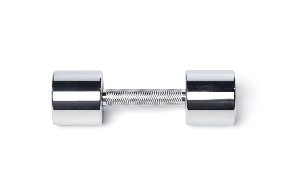 Гантель хромированная, 6 кг