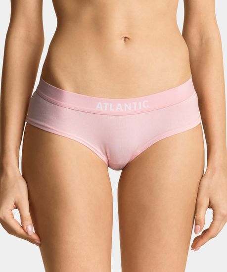 Женские трусы хипстеры (3шт) Atlantic Flamingo 3LP-181, розовые + темно-синие