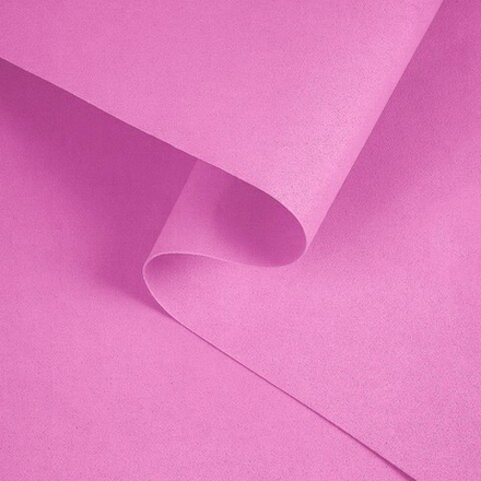 Фоамиран лист 60*70/10шт РОЗОВО-СИРЕНЕВЫЙ