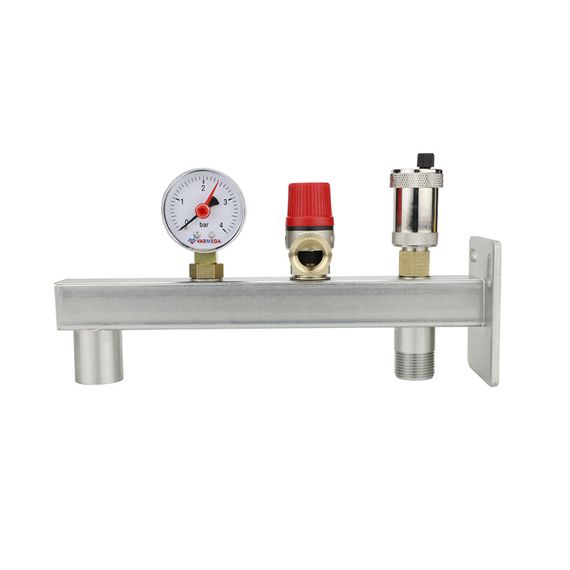 Группа безопасности расширительного бака Varmega 3/4&quot; до 50кВт 3 бар 38738