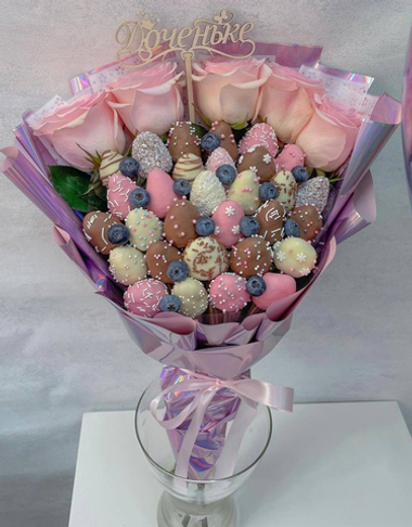 Клубника в шоколаде 31 + Цветы 5.