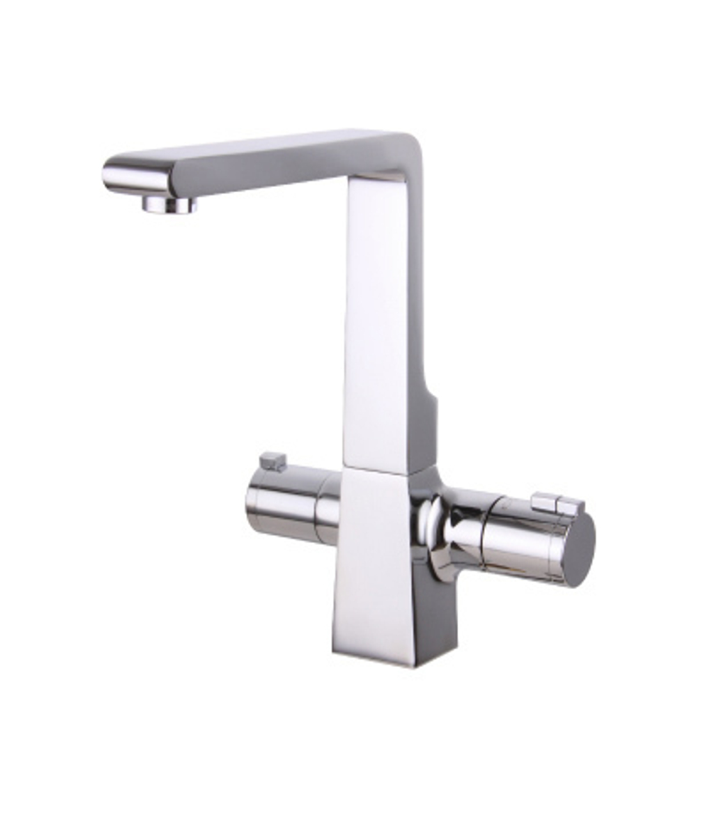 LEMARK Серия YETI. Смеситель для кухни термостатический с высоким поворотным изливом – LM7835C