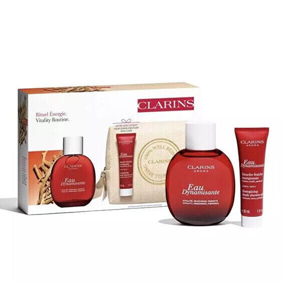 Парфюмерный набор Clarins парфюмерная вода 100 мл гель для душа 30 мл косметичка