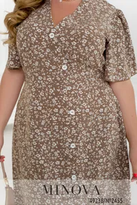 Платье 2455-капучино Minova