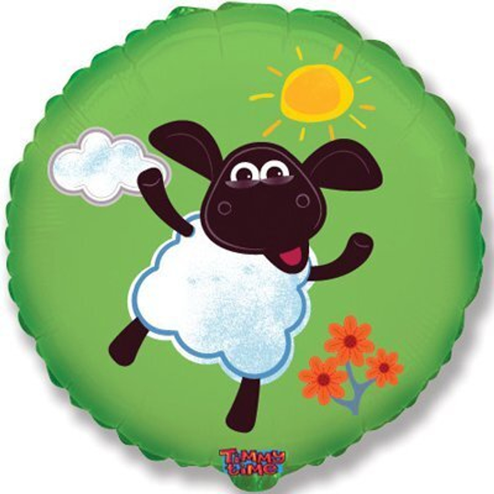 Ф КРУГ С РИС 18" Веселая овечка