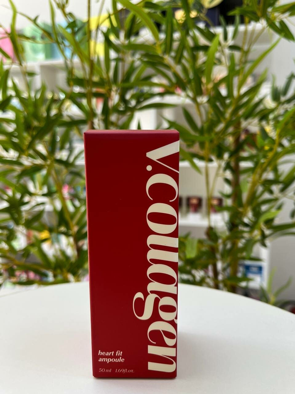 Укрепляющая ампула на основе растительного коллагена Manyo VCollagen Heart Fit Ampoule 50мл