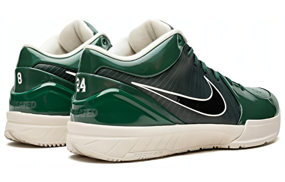Кроссовки Undefeated X Nike Zoom Kobe 4 Protro Dark Green Bucks